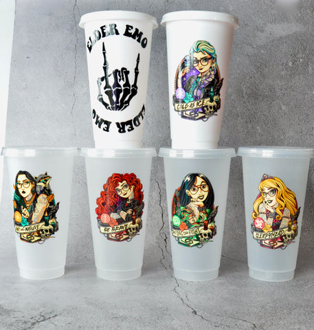 Reusable Tumbler Cups - Rockin' Princesses