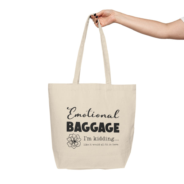Emotional Baggage - Canvas Shopping Tote