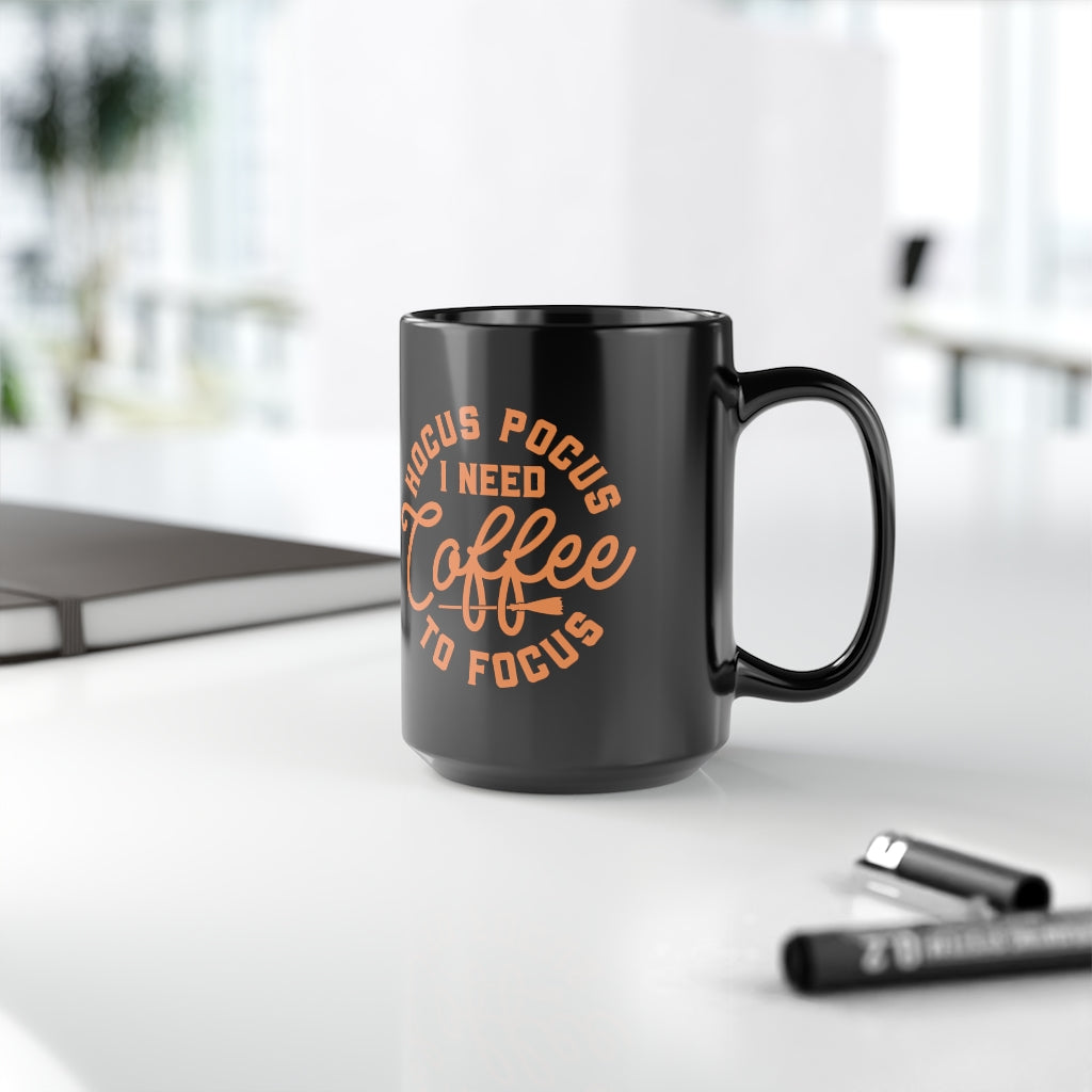 Hocus Pocus Black Mug, 15oz