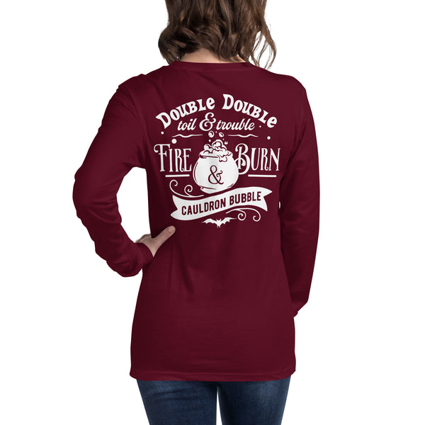 Double Double Unisex Long Sleeve Tee
